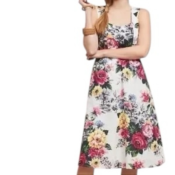 Anthropologie Dresses & Skirts - New Anthropologie Amelia Floral Dress 10